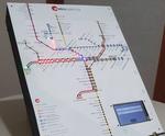 Interactive Subway Info Display With Voice Instructions. Demo