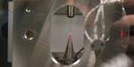 Electron movements in liquid measured in super-slow motion