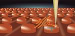 Nanodots made of photovoltaic material support waveguide modes