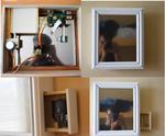 Facial Recognition Mirror With Secret Compartment