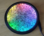 Crystal Glass Beads and LEDs - a Kind of Kaleidoscope