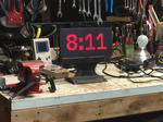 Network Connected RGB Matrix Clock