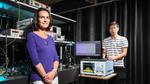 Reconfiguring microwave photonic filters without an external device