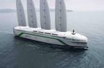 Swedish consortium unveils mammoth wind-powered car carrier