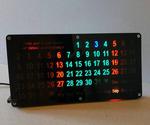 Backlit Automated Perpetual Calendar - a CNC Project