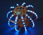 FLEXBALL - a Hundred Pixel Flexible PCB Ball With WiFi