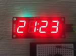 TM1637 Digital Clock with time setup and alarm functionality