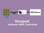 Unopad - Arduino MIDI pad controller