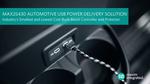 Maxim Integrated’s Automotive Buck-Boost Controller Enables Automotive USB Power Delivery Ports with Industry’s Smallest Solution Size and Lowest Cost