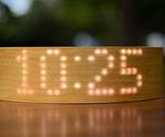 ArClock - a Smart Display Wrapped in Real Wood