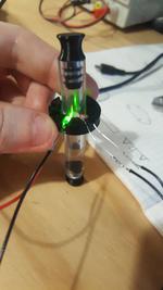 I made an optical inline fuel sensor
