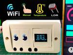 Home Automation with NodeMCU LDR Temperature Control Relay