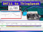 DHT11 Arduino Library and ThingSpeak