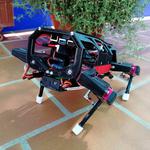 DIY hobby servos quadruped robot