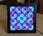 Half Square Triangles LED Art