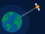 Transmitting Data From Space to Earth With Laser Filaments