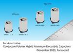 Panasonic Commercializes Conductive Polymer Hybrid Aluminum Electrolytic Capacitors with the Industry’s Largest Ripple Current