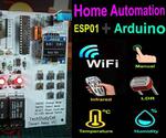 Home Automation Using Arduino and WiFi Module ESP01 | Arduino ESP8266 Control Relay