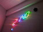 RGB Large Digital Clock