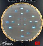 Aledia Announces it Has Produced its First Nanowire Chips on 300mm Silicon Wafers Using CEA-Leti Pilot Lines