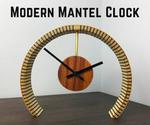 How to Make a Bent Plywood Modern Mantel Clock