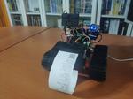 Web-Enabled ML Mask Detection Robot Fines w/ Penalty Receipt