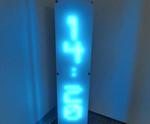 WiFi Controlled LED Strip Matrix Display Clock Light