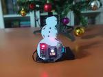 Bluetooth-Enabled Snowman Weather and Air Quality Gift Card