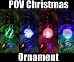 Persistence of Vision Christmas Ornament