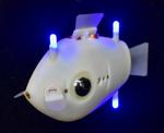 Robotic swarm swims like a school of fish