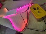 ESP32 Stereo audio spectrum visualizer with amplifier