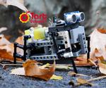 A DIY Quadruped Robot With Arduino, 3D Printed, and Lego-compatible Parts