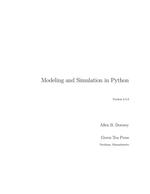 Modeling and Simulation in Python