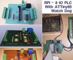 RPI - 8 IO PLC With ATTiny85 Watch Dog
