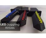 LED Juggling Knives