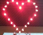 Heart Shape LED Lamp