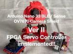 OV7670 Camera Shield VerII FPGA Servo Controller