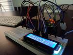 DHT22 Sensor with 16x2 LCD Screen