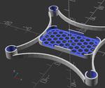 Micro Quadcopter in OpenSCAD