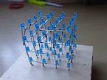 LED Cube 4x4x4 very easy code with shift registers