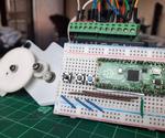 Simple Button Controlled Stepper Motor With Raspberry Pi Pico