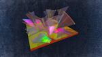Parallel universes cross in Flatland