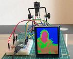 Intruder detection using ultra low powered thermal vision