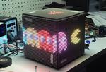 A Pixel Purse LED Cube Controlled by a Cisco 3G Modem