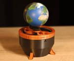 3D Printed Earth Clock