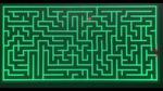 Creating and Solving Mazes on a 128 x 64 LED Panel
