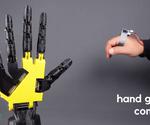 Hand Gesture Controller for Robotic