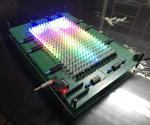 ATtiny85 - Spectrum Analyzer on RGB Led Matrix 16x20