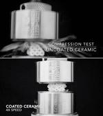 Soft shell makes hard ceramic less likely to shatter