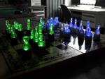 ITMO Researchers Create Perovskite Chess Set That Glows in the Dark